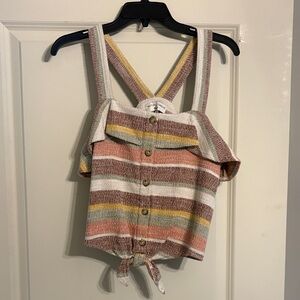 Madewell Striped cropped Women’s Top